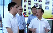 铜梁区委书记唐小平一行到铜梁公司视察调研 “党建带团建，，，，，团建促党建”工作